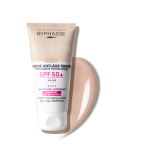 کرم ضد افتاب رنگی مدیمspf50 انواع پوست بایفاس 50 میل