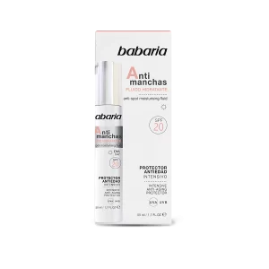 کرم روز فلوئیدی ضد چروک و ضد لک 50spf تخصصی صورت آنتی مانچس باباریا 50 میل