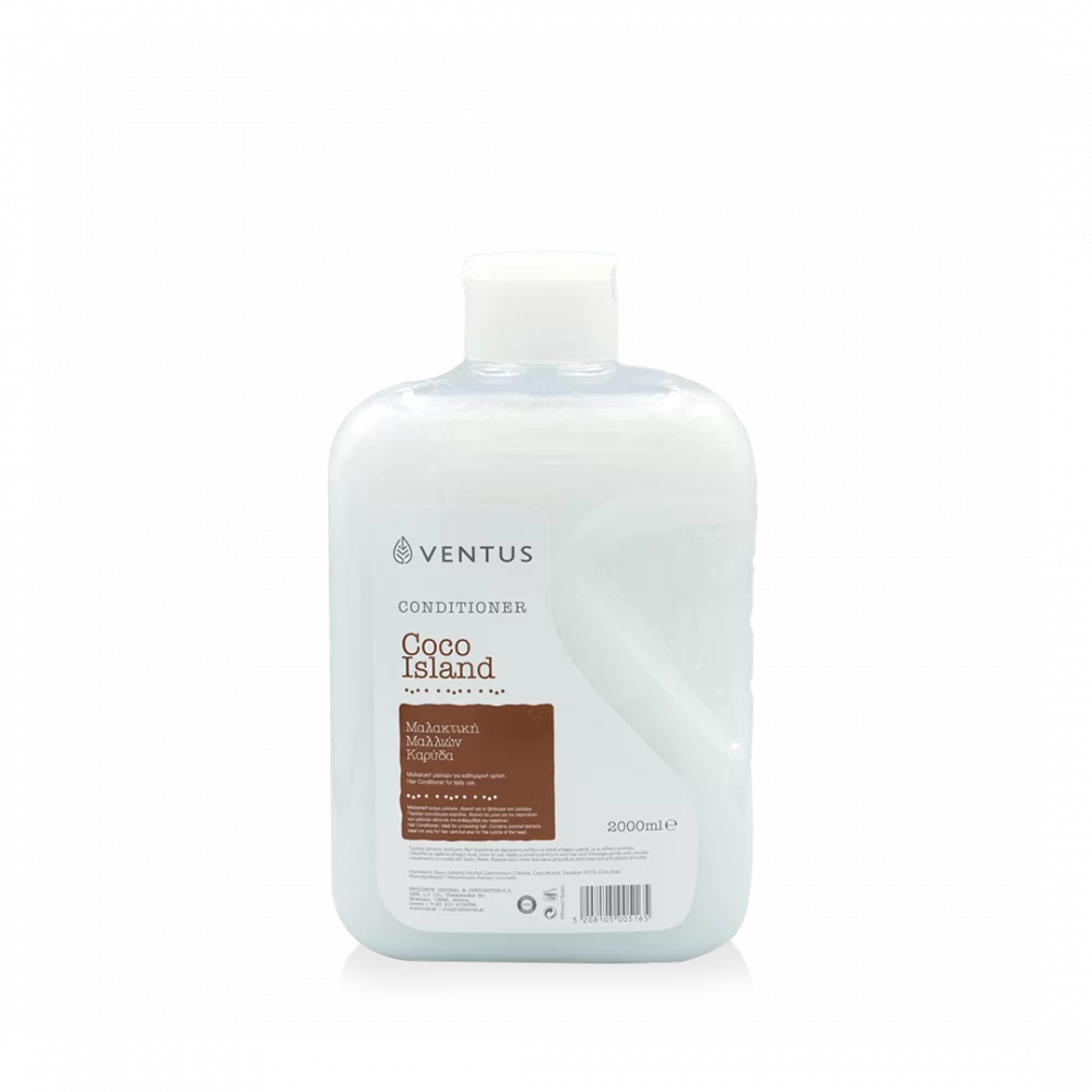 نرم کننده بدون سولفات پارابن و سیلیکون نارگیل مناسب انواع مو و استفاده روزانه و مکرر ایمل 2 لیتری