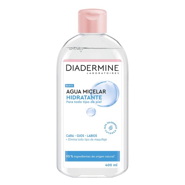 میسلار واتر دیادرمین DIADERMINE ججم 400 میل پاک کننده ارایش انواع پوست