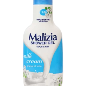شامپو بدن مالیزیا Malizai شیر لاته حجم 1 لیتر ایتالیا جلوگیری از خشکی پوست ضد خارش و اگزما