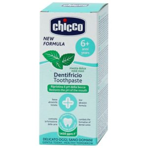 خمیر دندان کودک نعنایی ملایم چیکو Chicco حجم 50 میل