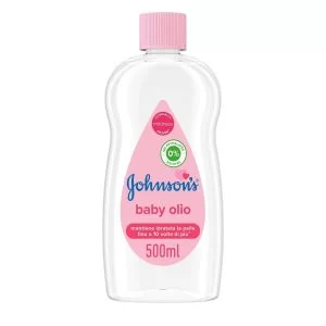 روغن بچه جانسون Johmsin ایتالیایی حجم 500 میل برطرف کردن خشکی پوست کودک و نرم کردن پوست