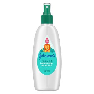 اسپره گره بازکن و نرم کننده مو کودک جانسون Johnson حجم 200 میل