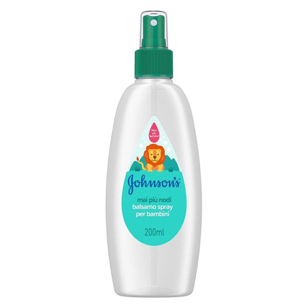 اسپره گره بازکن و نرم کننده مو کودک جانسون Johnson حجم 200 میل