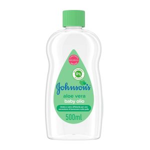 روغن بچه الوورا جانسون Johmsin ایتالیایی حجم 500 میل برطرف کردن خشکی پوست کودک و نرم کردن پوست