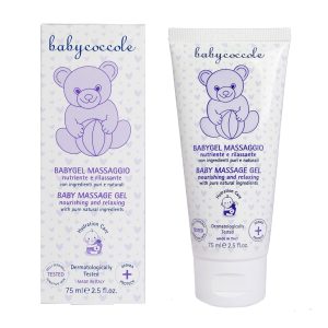 ژل ماساژ نوزاد حاوی روغن بادام بی بی کوکول Babe Coccole حجم 75 میل اورجینال