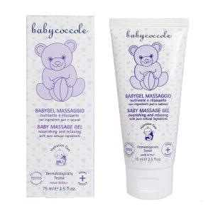 ژل ماساژ نوزاد حاوی روغن بادام بی بی کوکول Babe Coccole حجم 75 میل اورجینال