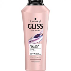 شامپو موی خشک میراکل گلیس GLISS حجم 370 میل تقویت و ترمیم کننده مو