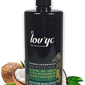 شامپو روغن نارگیل لاویک Lovyc مخصوص موهای اسیب دیده حجم 750 میل