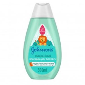 شامپو سر کودک گره بازکن مو جانسون Johnson ایتالیا حجم 500 میل بدون سولفات