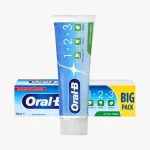خمیر دندان ضد پوسیدگی سه کاره اورال بی Oral B 1-2-3 حجم 100 میل