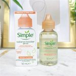 سرم روشن کننده و ضد افتاب spf30 سیمپل حجم 50 میل مناسب انواع پوست
