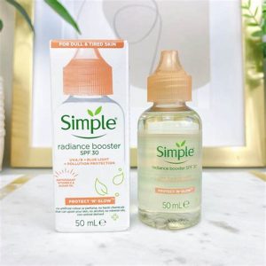 سرم روشن کننده و ضد افتاب spf30 سیمپل حجم 50 میل مناسب انواع پوست