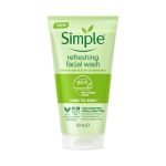 ژل شستوشوی صورت سیمپل Simple مدل refreshing حجم 150 میل