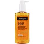 ژل میسلار پاک کننده ارایش صورت زرد چوبه مدل CLEAR SOOTHE نوتروژینا Neutrogena حجم 200 میل