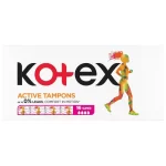 تامپون کوتکس Kotex مدل Soper بسته 16 عددی