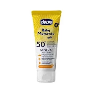 کرم ضد آفتاب کودک Chicco چیکو ماینرال spf 50 مناسب پوست حساس کودک