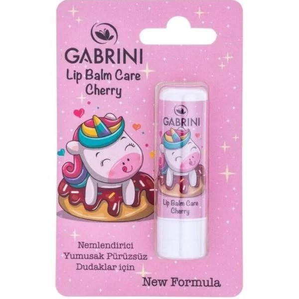 بالم لب کودک گابرینی GABRINI باطعم گیلاس مرطوب کننده براق و درخشان کننده