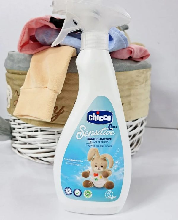 اسپری لکه بر لباس کودک چیکو chicco حجم 500 میل اورجینال ایتالیا