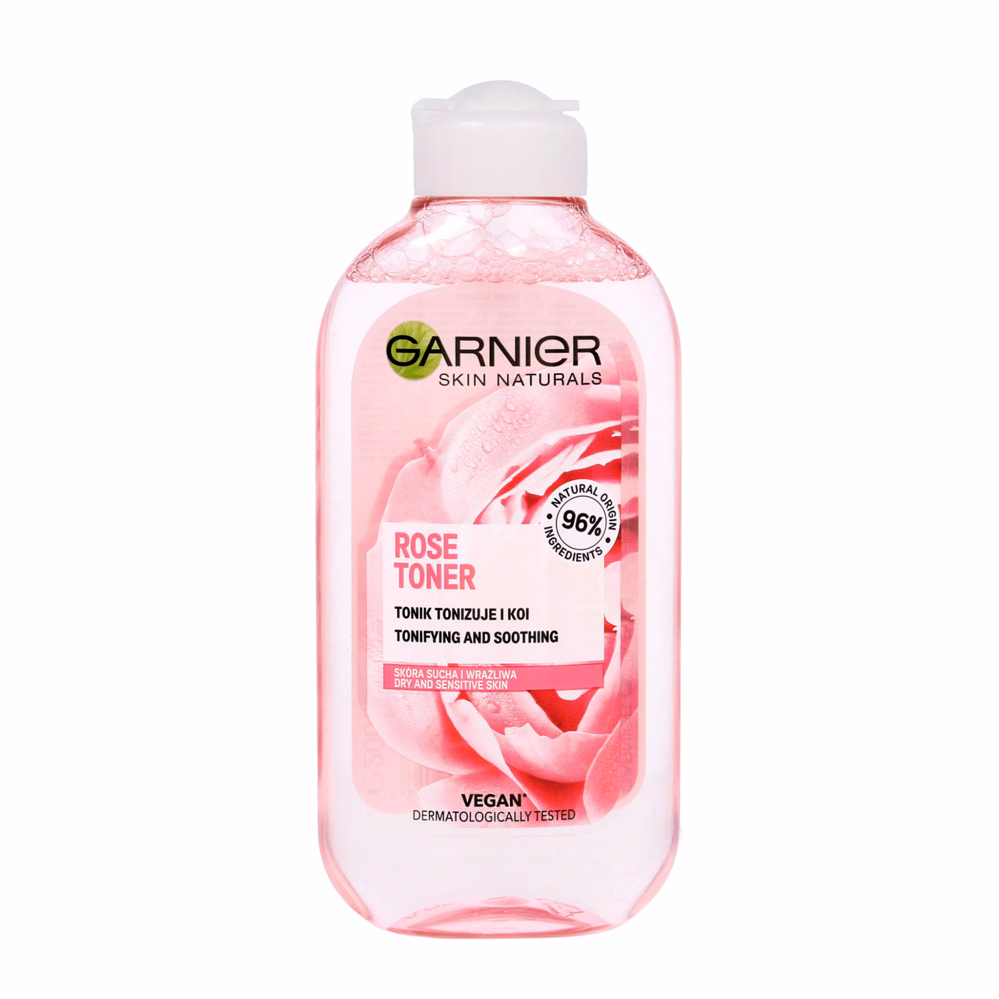 تونر گیاهی گل رز گارنیر GARNIER مناسب پوست خشک و حساس حجم 200 میل