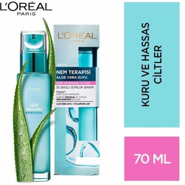 سرم آبرسان لورآل پاریس LOREAL PARIS پوت خشک و حساس مدل Nem Terapisi حجم 70 میلی لیتر