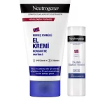 مرطوب کننده دست نوتروژینا Neutrogene 75 میل به همراه بالم لب SPE 20 نوتروژینا