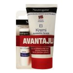 مرطوب کننده دست نوتروژینا Neutrogene 75 میل به همراه بالم لب SPE 20 نوتروژینا