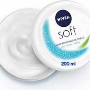 کرم نیوا سافت Nivea Soft نرم کننده و مرطوب کننده حجم 200 میل