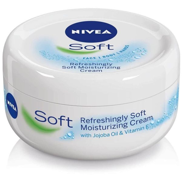 کرم نیوا سافت Nivea Soft نرم کننده و مرطوب کننده حجم ۳۰۰ میل