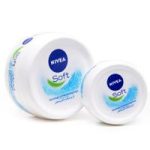کرم مرطوب کننده المانی نیوا سافت NIVEA soft آلمانی همراه با یک هدیه 50 میلی و 300 میل