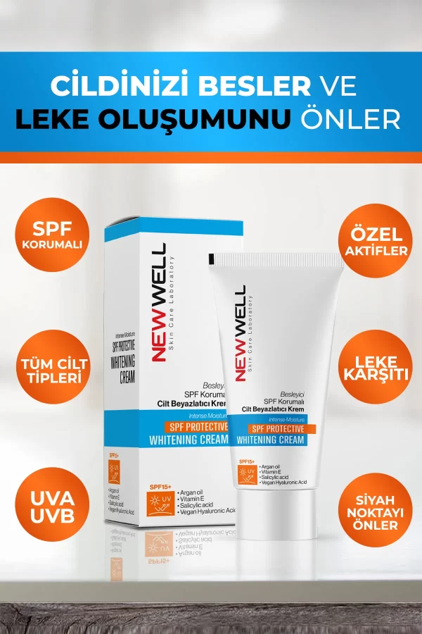 ضد آفتاب نیوول NEWWELL با spf 50 برای انواع پوست حجم 50 میل - Image 2