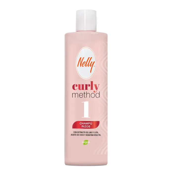 شامپو موی فر نلی Nelly مدل Curly Method حجم 400 میل