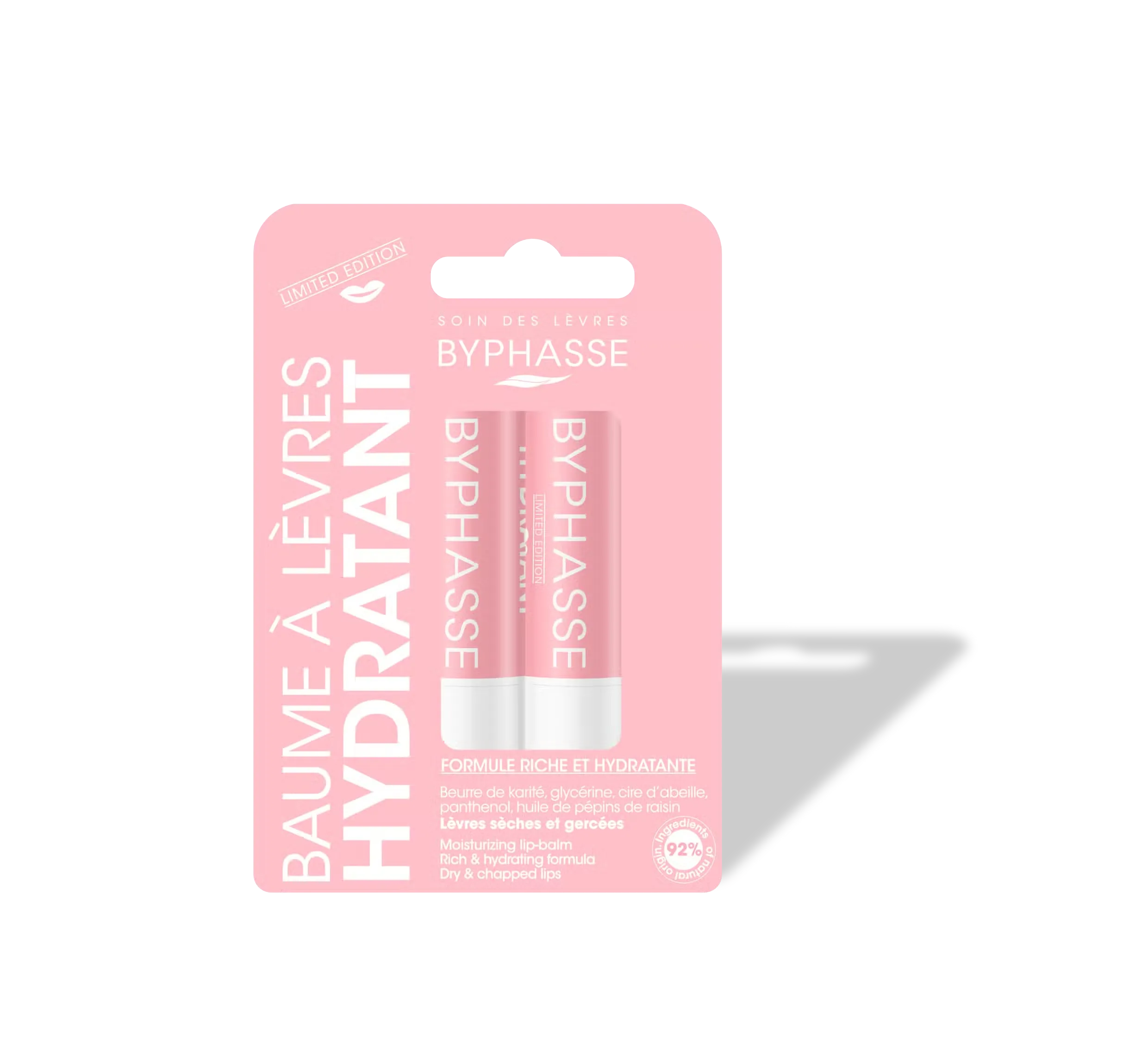 بالم لب دو عددی مرطوب کننده و آبرسان بایفاس Byphasse مدل Hydratant